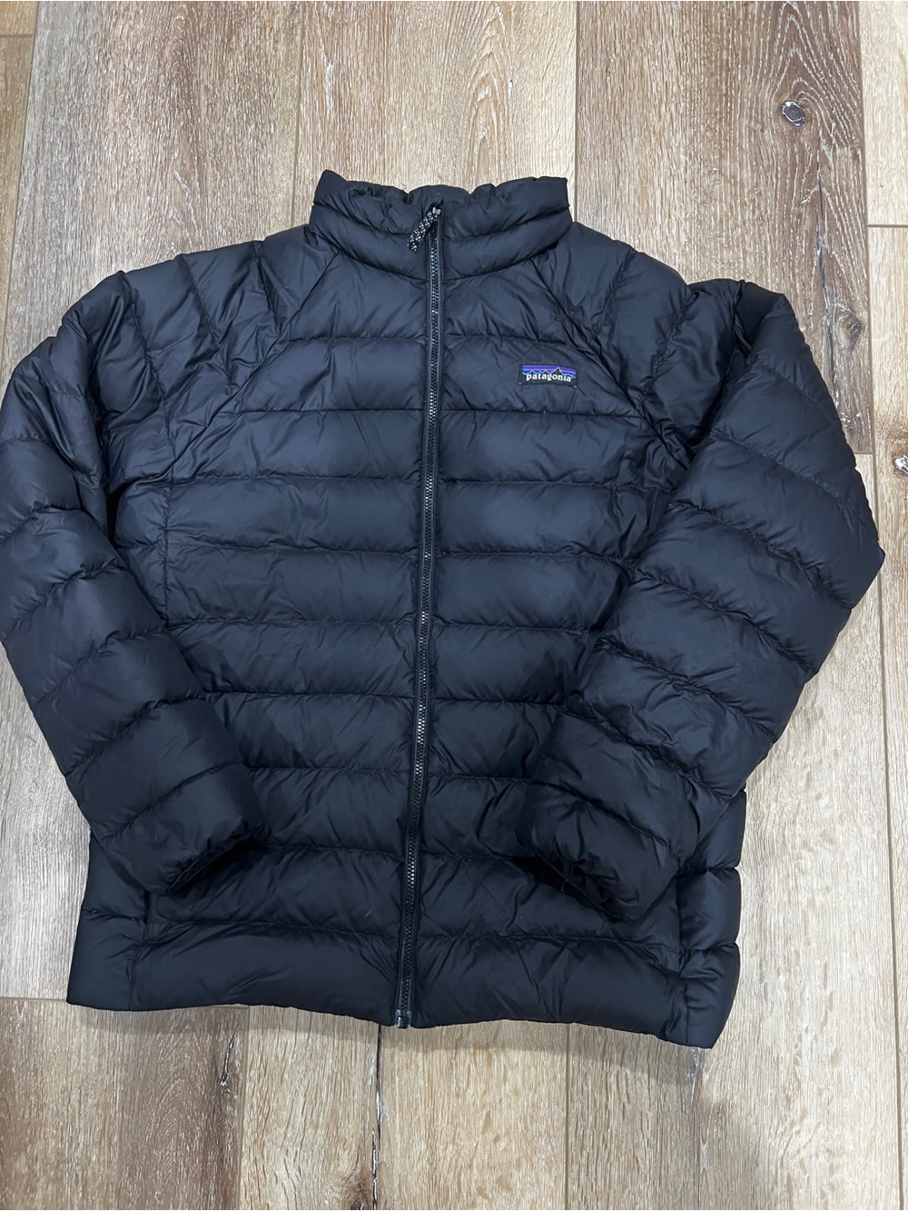 Black Patagonia Puffer coat